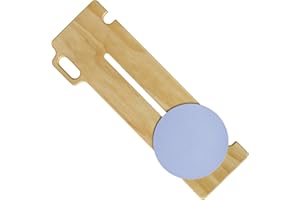 FINITYPRO Transfer Board Patient Slide Assist Device for Transferring Patient Elderly, and Disabled from Wheelchair to Bed, Toilet, Bathtub, Sliding Boards Platform with Single Handle (33" x 12" x 0.7")