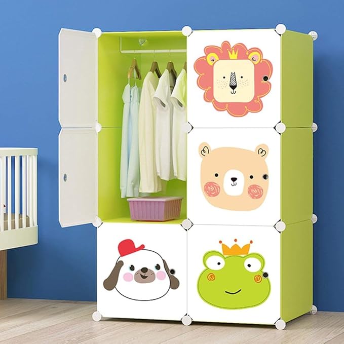 Krishyam Plastic Wardrobe Cupboard Almirah Cartoon Door Plate