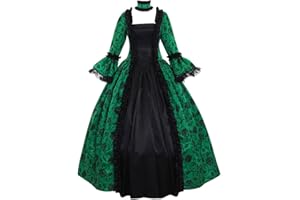 1791's lady Women's Victorian Rococo Dress Inspration Maiden Costume