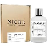 Maison d'Orient SANDAL 33 Niche Collection New York 100 ML (3.4 oz) EDP for Men and Women – Woody Oriental Perfume with Sandalwood, Violet, and Leather – Long-Lasting Unisex Fragrance | for Men and Women, Sandalwood, Violet, Leather, Long-Lasting, Unisex Fragrance