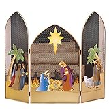 Holiday Nativity Fireplace Screens