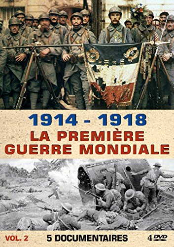 1914 - 1918 : La Première Guerre Mondiale - 5 Documentaires - Vol 2 - 4 Dvd