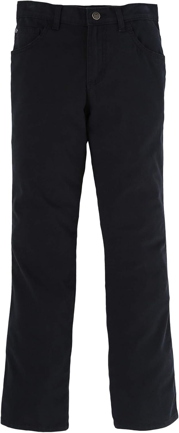 boys husky black pants