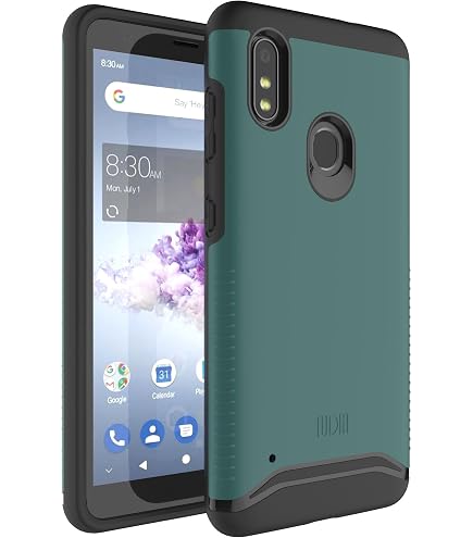 TTJ Custodia Morbida In TPU Per ZTE Blade 10 Smart - Cover Sottile E Leggera, Colore Nero - Modello LLM41