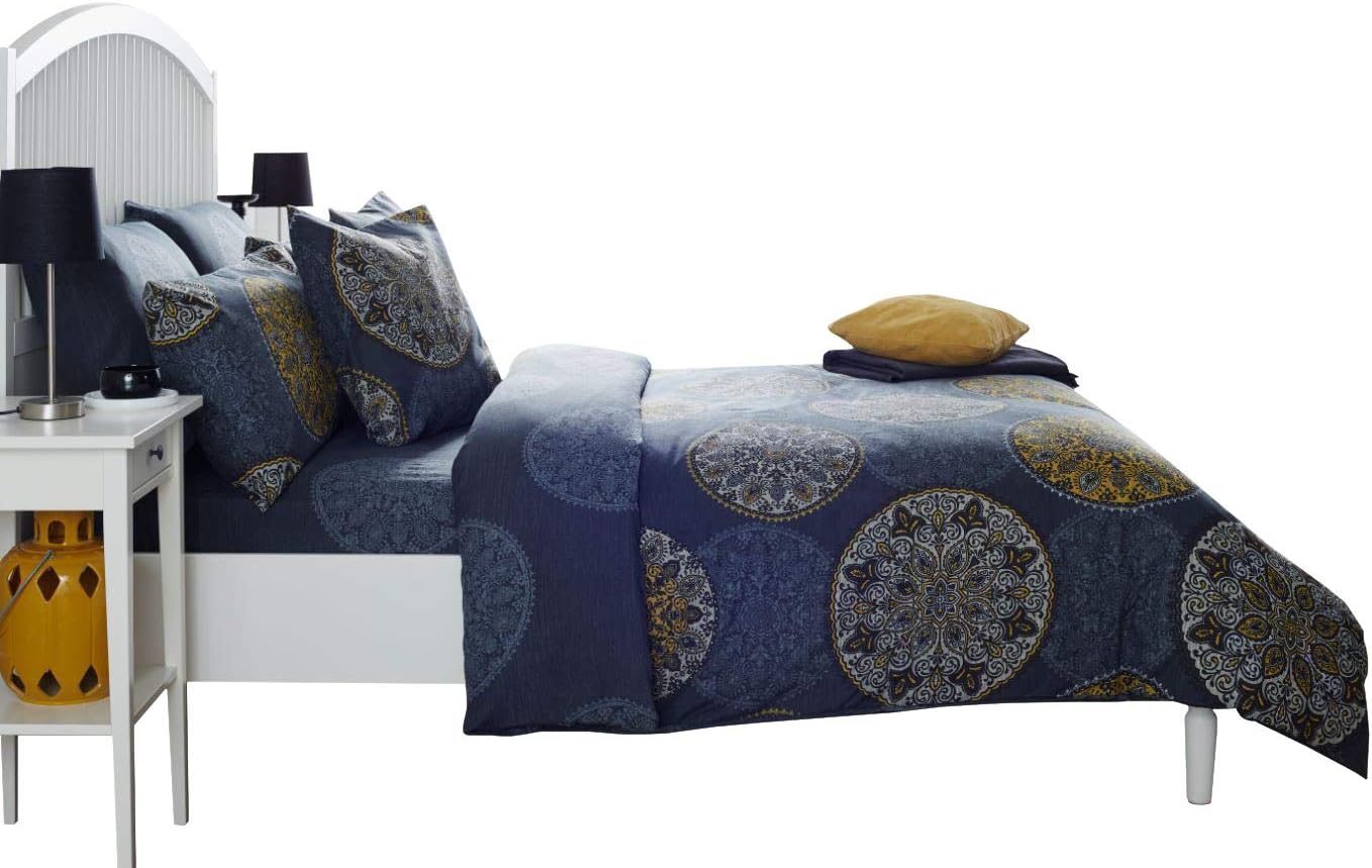 IMPERIAL ROOMS Glamorous 3 Pieces Luxury Supreme Complete Bedding Set