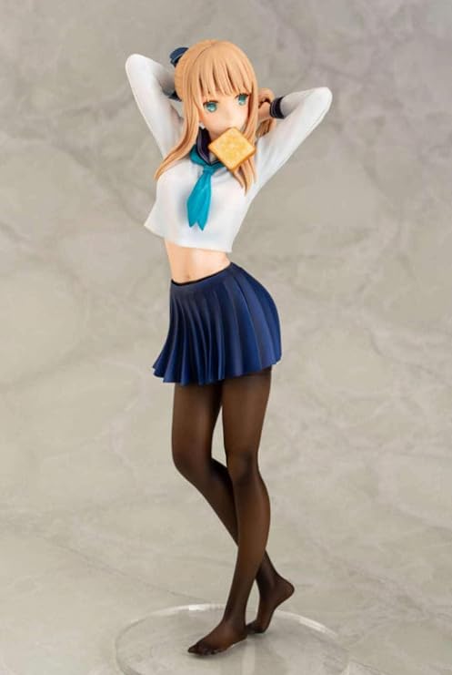 Amazon Co Jp 美少女フィギュア像アニメ卸大樹大樹産業神楽坂玲奈制服神坂坂箱入りフィギュア高さ約24cm Pvc素材コレクション装 飾クラフトギフトデスクトップ装飾 ホーム キッチン