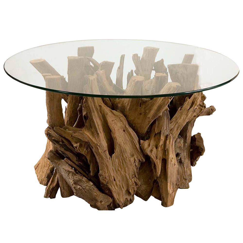 Best teak wood round coffee table
