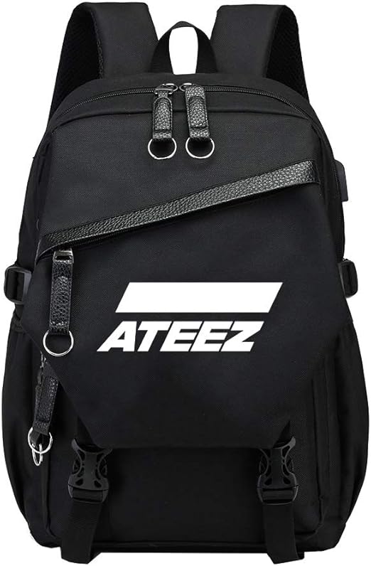 ATEEZ Casual Backpack School Rucksack Printed Daypack Casual Backpack