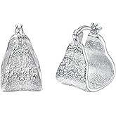 JOLCHIF Hoop Earrings for Women 14K Gold/Platinum Plated Dangle Earrings Hoop Earrings for Women Jewelry