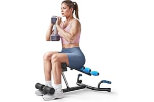 MERACH Deep Squat Machine for Women, Adjustable Glutes Trainer Machine, Core & Leg Exercise, Push Up Workout Equipment at Home Gym