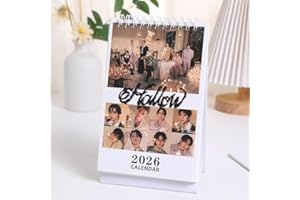 2026 Stray Kids Desk Calendar - Kpop Idol Photo Calendar + Photo card Set Option (Type B-2026 Calendar only)