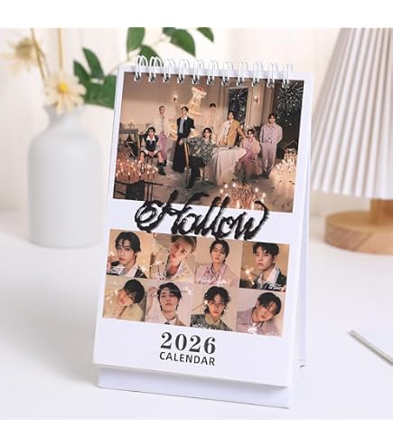 Stray Kids Calendrier 2025 'ATE' - Calendrier De Bureau Photo Kpop - Cadeau Fan Stray Kids