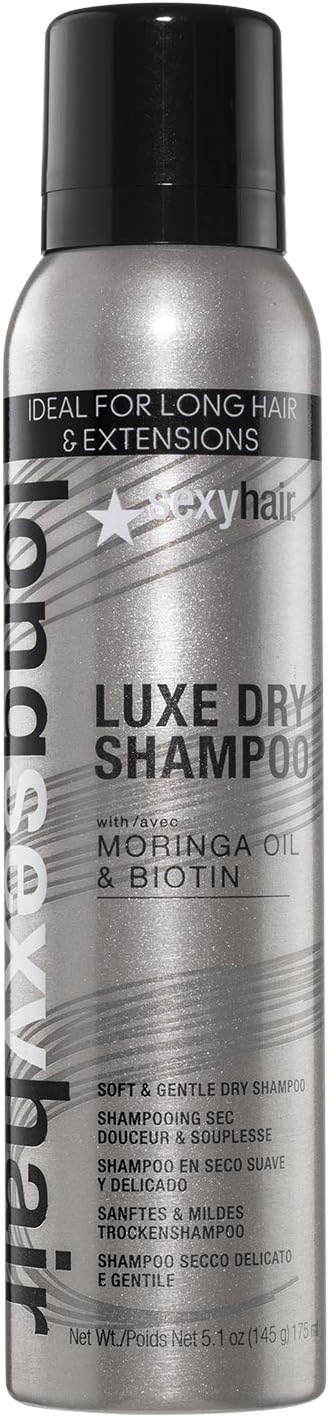 Sexy Hair Long Luxe Soft and Gentle Dry Shampoo, 175 ml, 175 ml (Pack of 1)