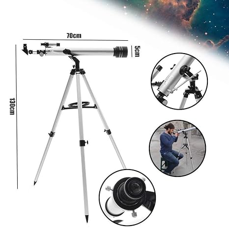 Buy Jukkre F70060 1000X Refractor Astronomical Telescope 30070mm Monocular  Spotting Terrestrial Astronomical Telescope Tripod Beginne Aperture 1000x  Zoom Space Moon Star Observer Online at Low Price in India | Jukkre Camera  Reviews