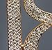 18 Cake Topper - Premium Gold Metal - 18th Birthday Party Sparkly Rhinestone Decoration Makes a Great Centerpiece - Now Protected in a Box
