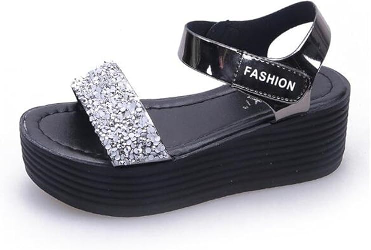 Amazon サンダル シンプル 美脚 厚底 歩きやすい レディース ノーブランド品 ファッションサンダル