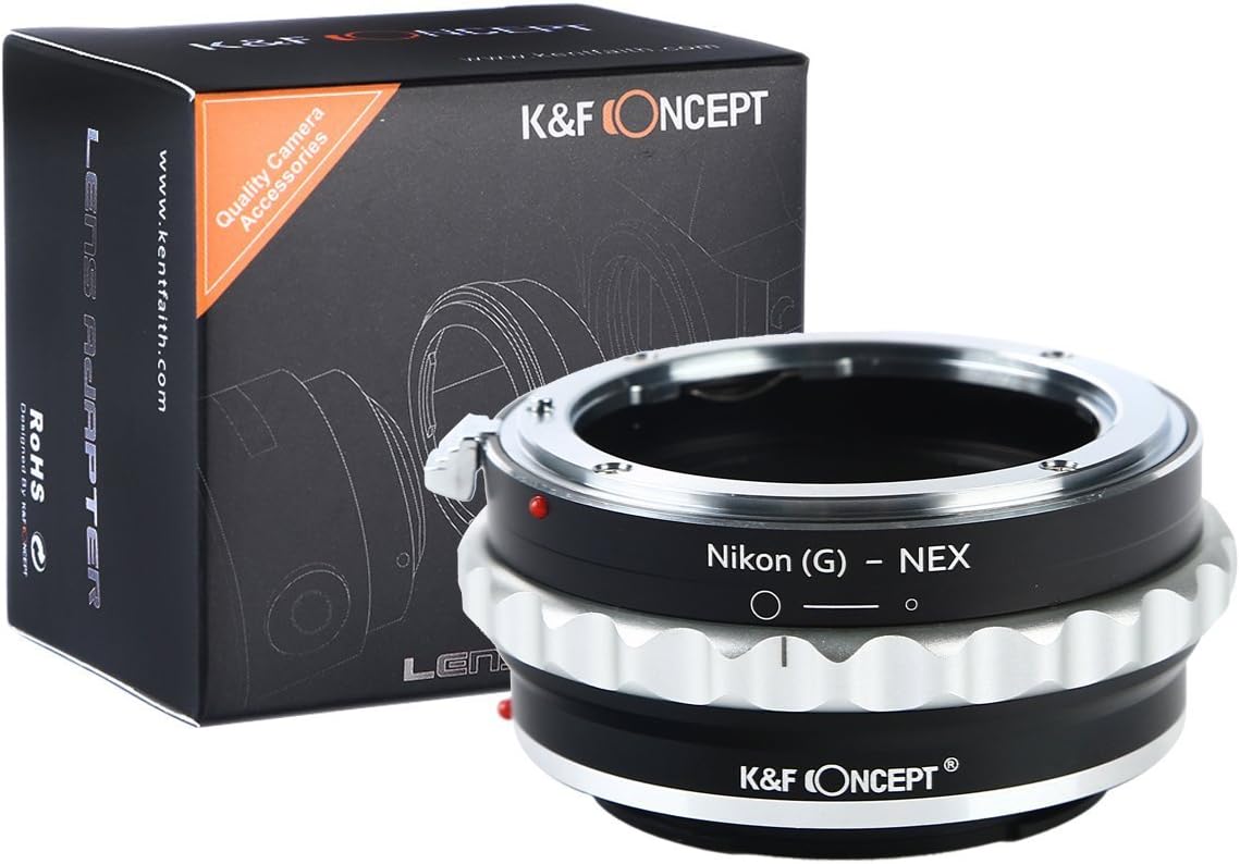 Nikon G to Sony E Adapter,K&F Concept Lens Mount Amazon.co.uk Camera & Photo