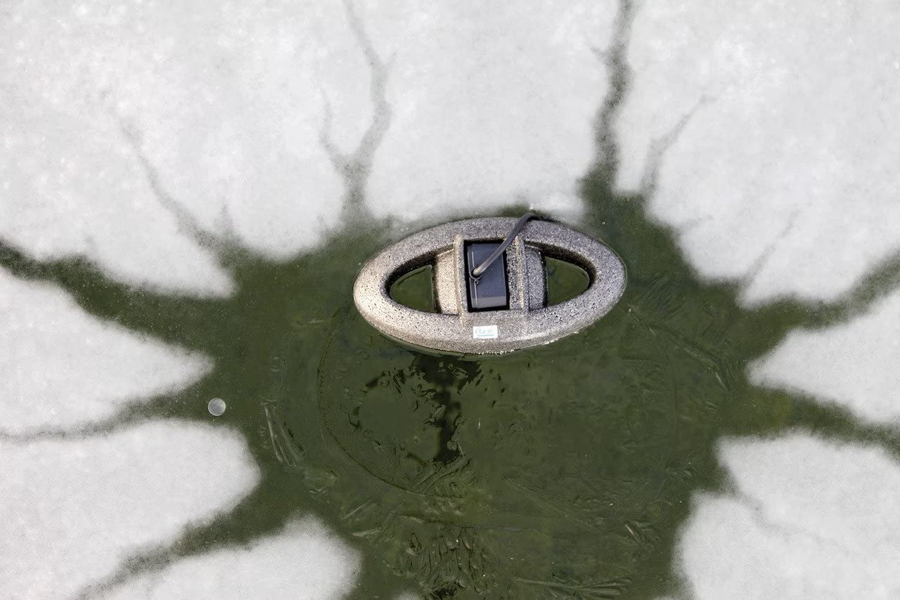 OASE 51231 IceFree Thermo 330 W - Eisfreihalter mit Frostwächter für Teich Schwimmteich Gartenteich Fischteich Koiteich bis -20° C 3
