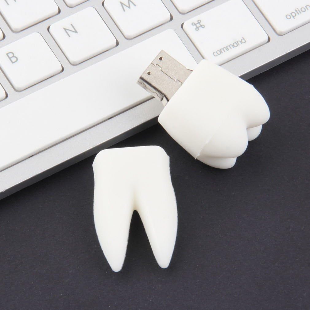 8GB 8G Cute Tooth Teeth Model USB 2.0 Enough Memory Stick Flash Pen Drive