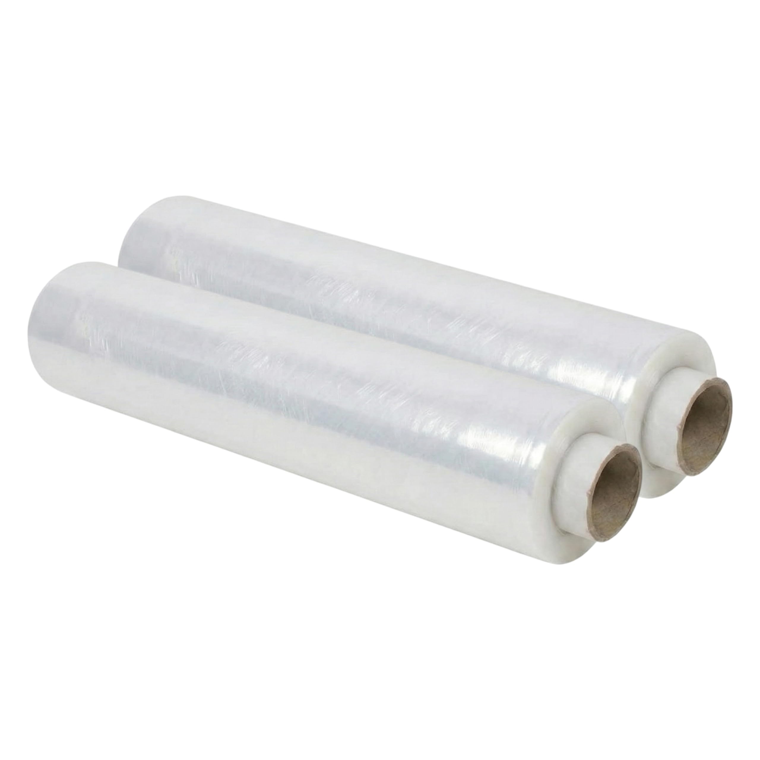Aspect Pallet Wrap (400 mm x 250m) Heavy Duty Shrink Wrap Roll Cling Film, Tear Resistant, Waterproof Shrink Wrap Rolls, Moving Essentials for Homes and Industrial use (Pack of 2, Clear)