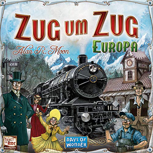Asmodee | UNBOX NOW | Days of Wonder | Zug um Zug – Europa | Grundspiel | Familienspiel | Brettspiel | 2-5 Spieler | Ab… – Bild 3