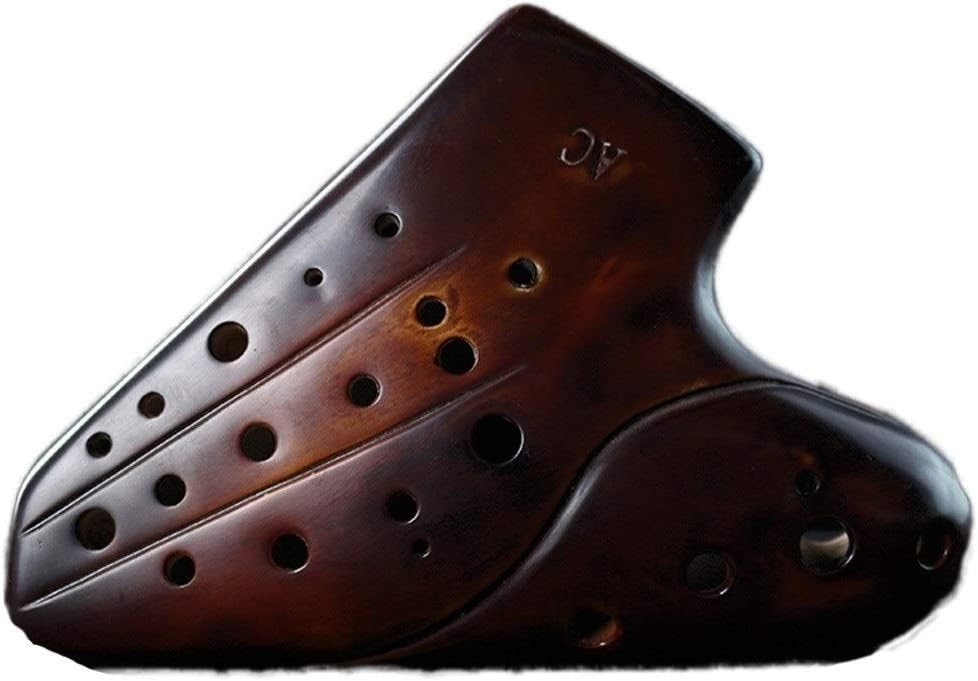 Instrumento musical Ocarina de Luckyxy, tres tubos, AC Ocarina