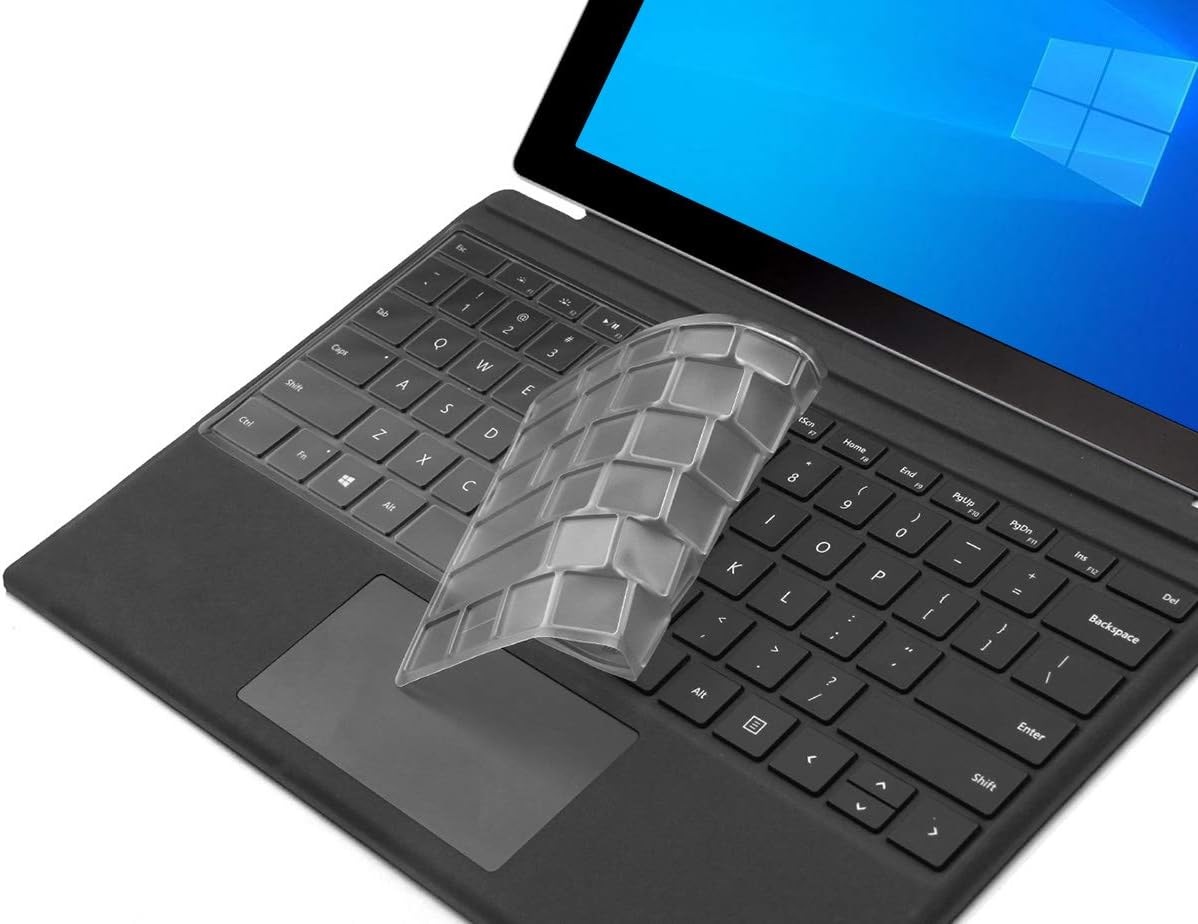 Custodia Emartbuy In Neoprene Per Microsoft Surface Pro (7, X, 6, 5, 4, 2017) - 12.3 Pollici - Colore Nero/Rosso - Impermeabile E Leggera