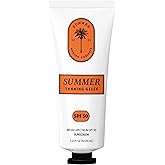 Summer Gelée Tanning Gel – SPF 30 Luxury Sun Tan Accelerator – Hydrating & Anti-Aging Formula with UVA/UVB Protection – Lightweight, Silky Gel for a Radiant, Sun-Kissed Glow – 3.12 FL OZ – USA Made