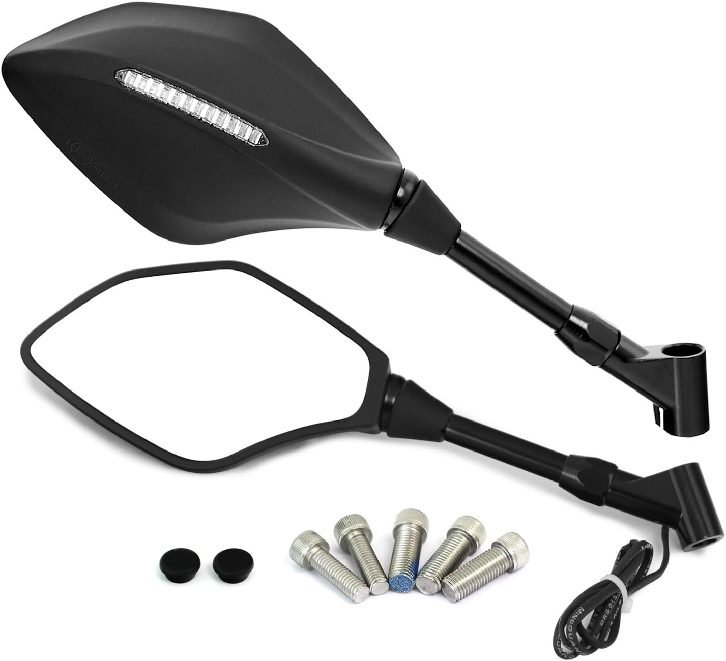 Rear View Mirror Set for Moto Bi Imola Modena Siena Pesaro Replica (V43)