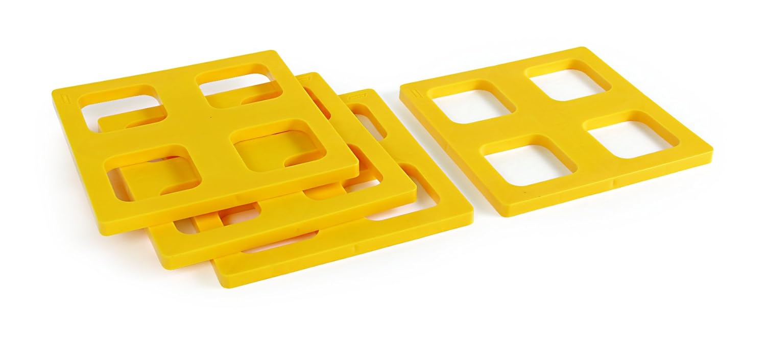 Leveling block. Tile leveling block 20mm black. chock-a-block. camco.