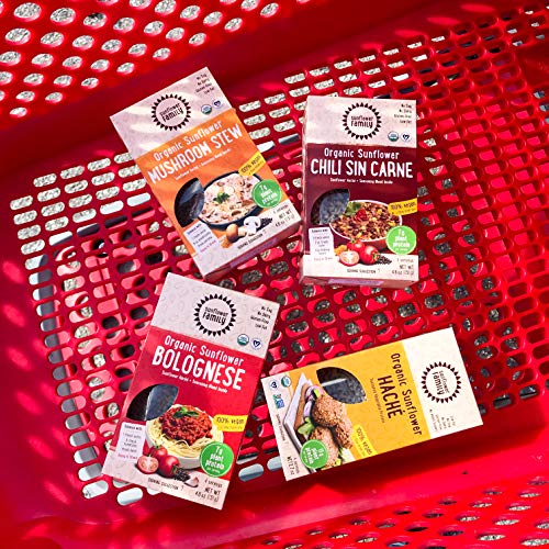 SunflowerFamily Variety Pack - Certified USDA Organic Meat Substitute From Textured Sunflower Protein - Soy, Dairy & Gluten Free - Thumbnail 2