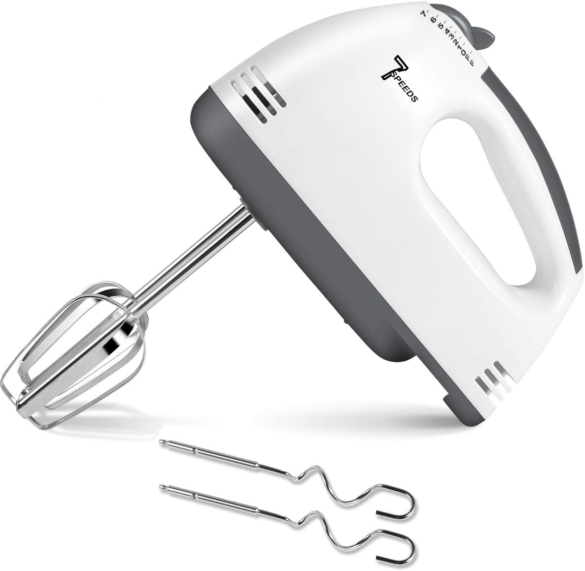 Electric Hand Mixer, Updated 7Speed Lightweight Handheld