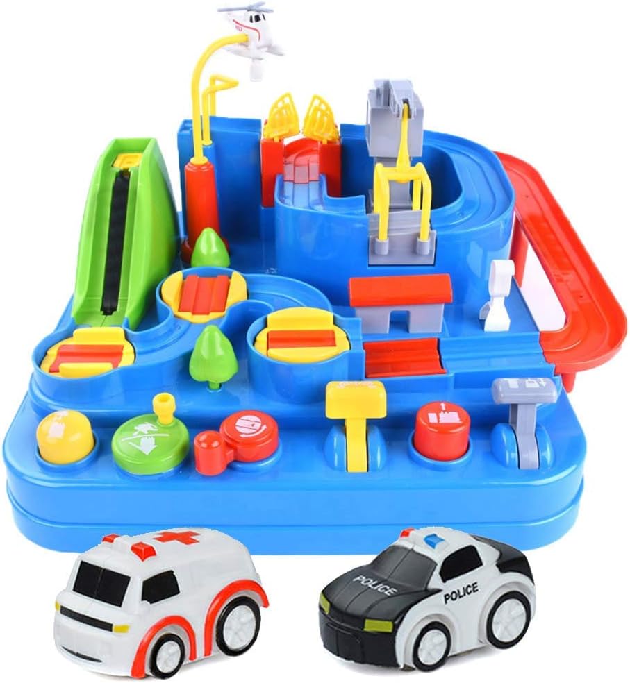 track race car adventure combination