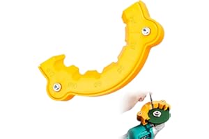 TERPINK Drill Bit Sharpener, Drill Bit Grinding Attachment, Drill Sharpener, Angle Grinder Drill Bit for Grinding Drill Bits Tool Drill Sharpener, Multipurpose Precision Drill Bit Sharpening Guide Tool