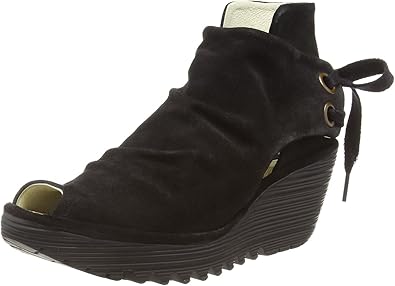fly london black wedge