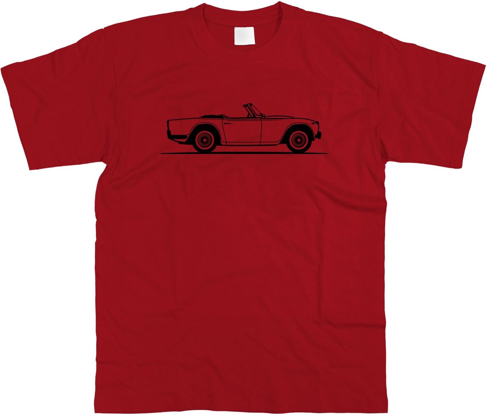 Motorholics Mens Original Sketch Triumph TR250 T-Shirt S - 5XL