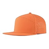 FEINION Men Flat Brim Baseball Cap Adjustable