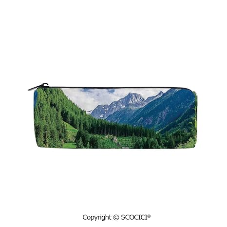 Amazon Com Scocici Cosmetic Pen Pencil Bag Case Roll Stylish