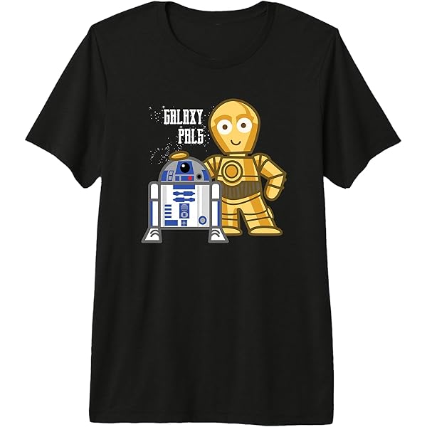 Amazon.com: Star Wars R2-D2 and C-3PO Galaxy Pals T-Shirt