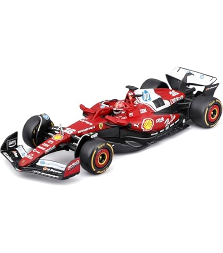 Ferrari F1カー ミニカー 13個セット Amazon.com: 1:43 SFR Ferrari F1 Team Race Car (2023) with Helmet