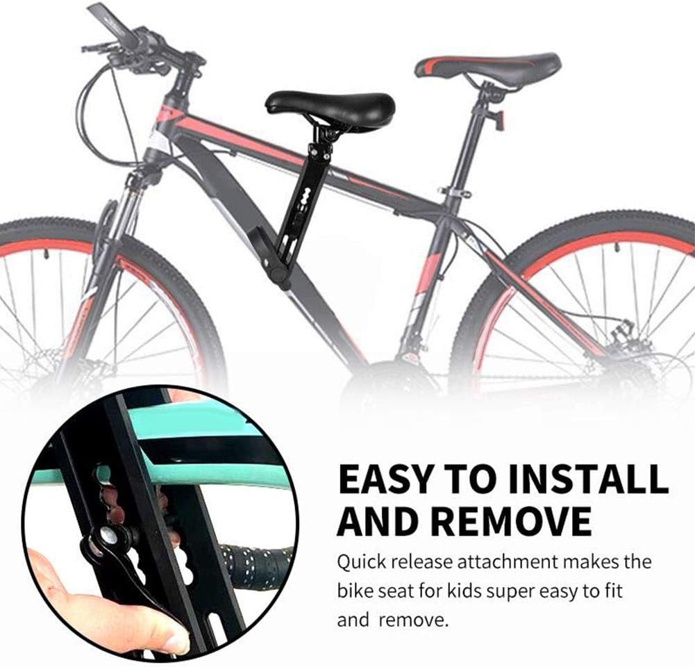 Asterisknewly Avant Velo Siege Bebe Porte Bebe Siege Velo Enfant Siege A Bicyclette Avec Pedale Amovible Pour Enfant De 2 A 5 Ans Porte Bebes Sports Et Loisirs
