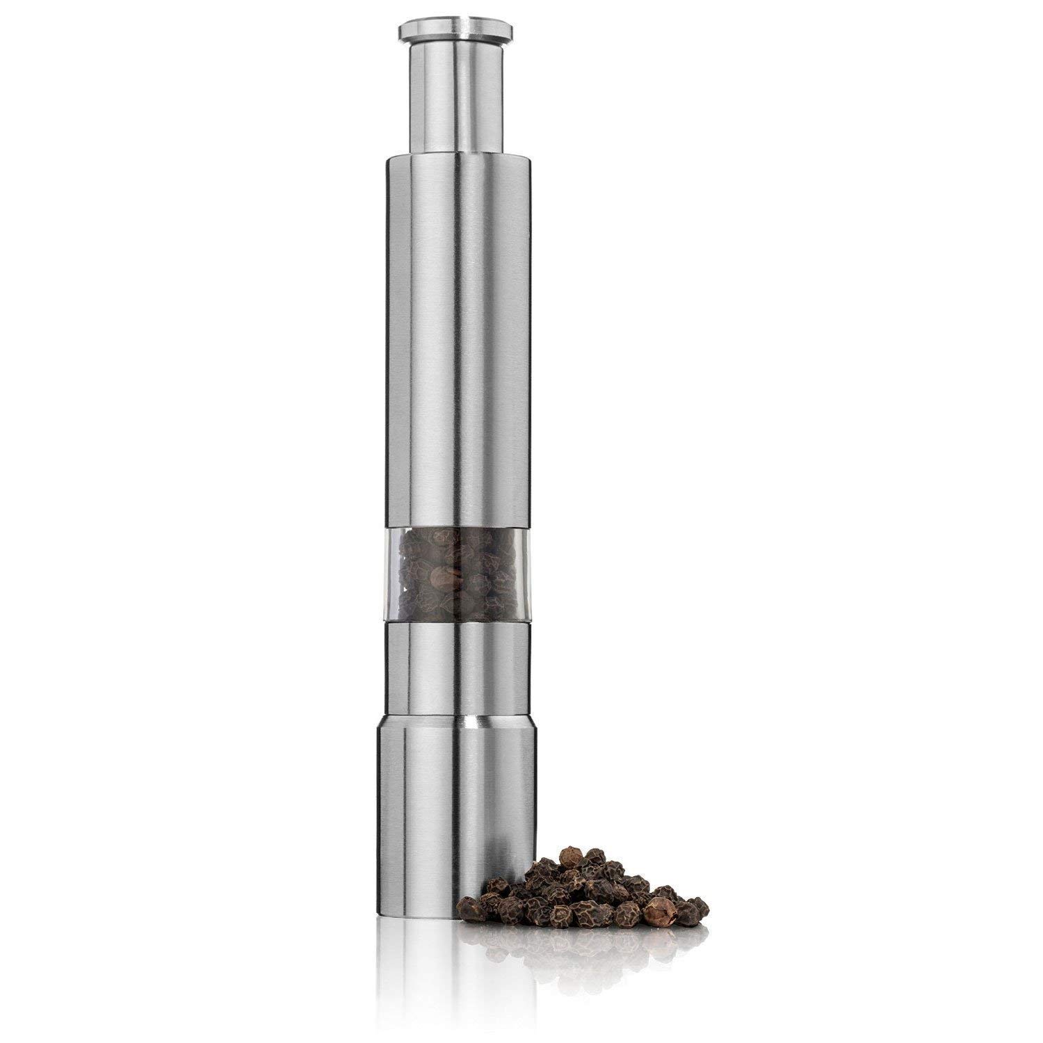Buy QUALITYZONE Pepper Mill Mini Pepper Grinder Crusher Mill Stainless