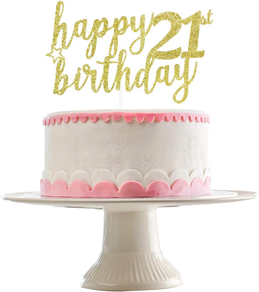 21st birthday girl cake