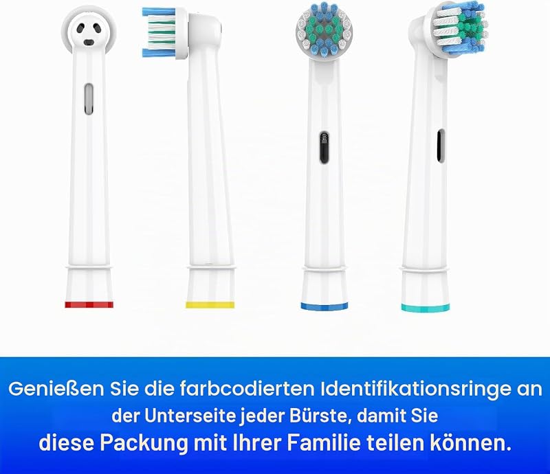 Aufsteckbürsten Kompatibel mit Oral B Braun Elektrische Zahnbürste