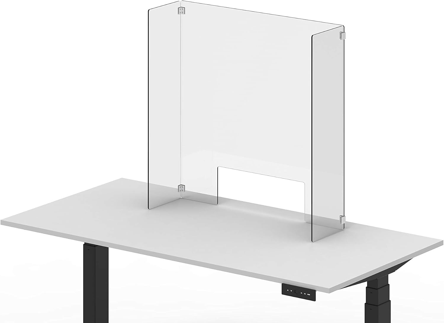 Stand Up Desk Store ReFocus Freestanding Acrylic Counter