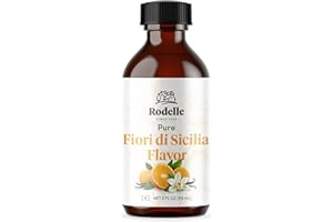 Rodelle Pure Fiori di Sicilia Citrus Flavor, 2 FL oz (Pack of 1)