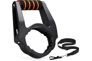 BVHAB Ergonomic Leaf Blower Handle 2.0 – Lightweight Back-Saving Grip with Shoulder Strap – Fits EGO LB5300, LB5800, LB6150, LB6500, LB6504, LB6700, LB7654, LB8800, LB8803 - Especially for Women and Seniors