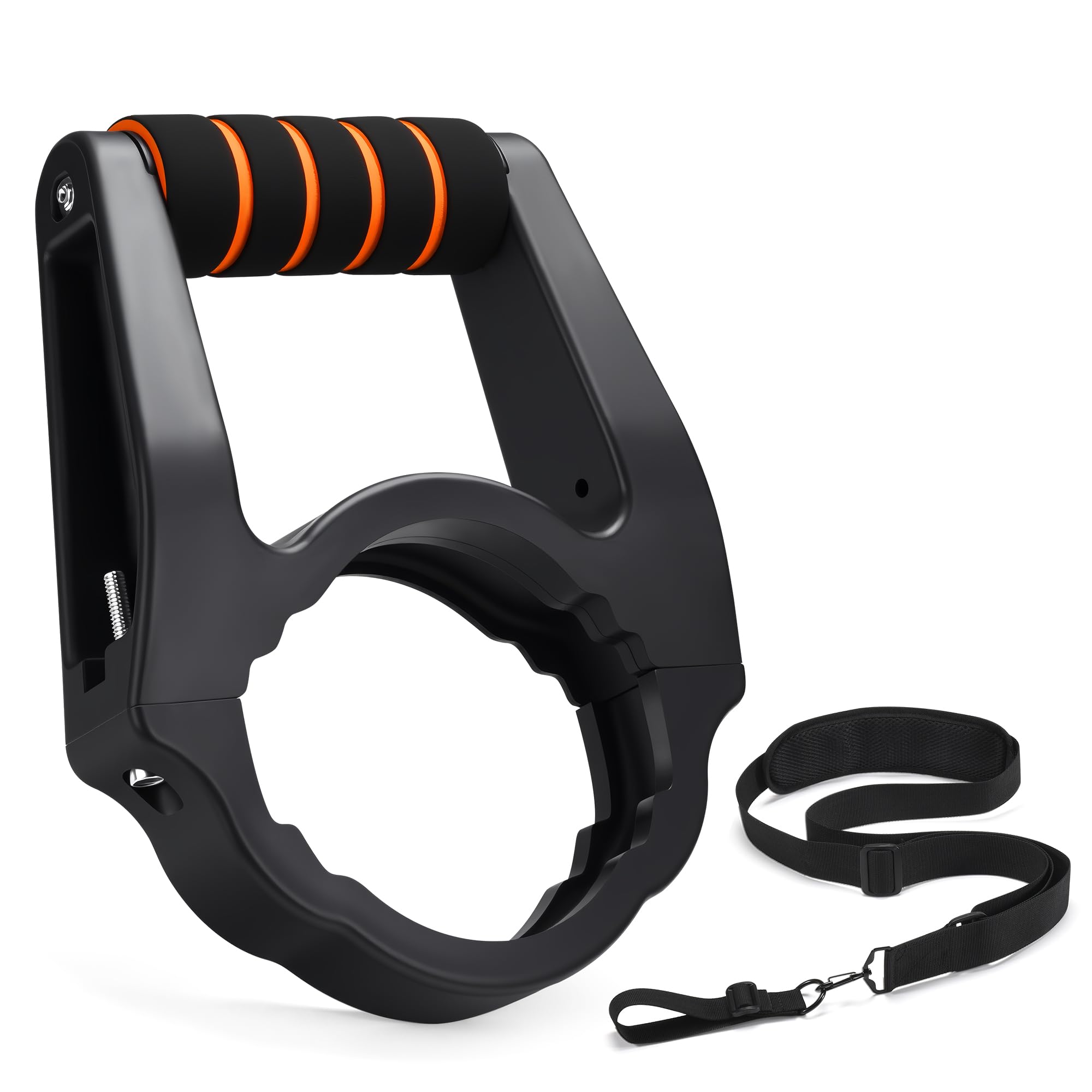 Photo 1 of Ergonomic Leaf Blower Handle 2.0 – Lightweight Back-Saving Grip with Shoulder Strap – Fits EGO LB5300, LB5800, LB6150, LB6500, LB6504, LB6700, LB7654 - Especially for Women and Seniors