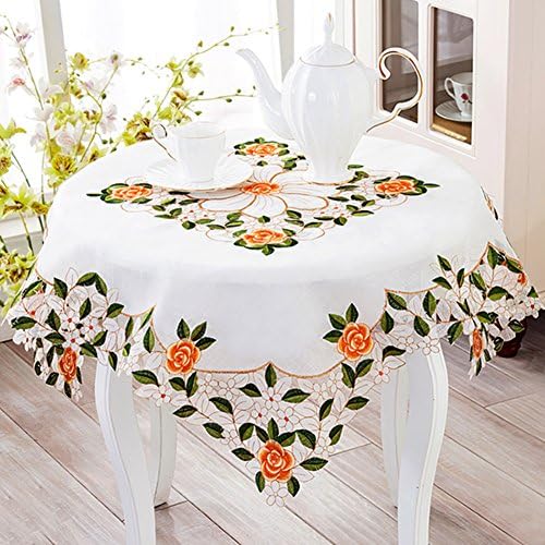 European-style cover towel/ yellow microwave oven cloth/ refrigerator washing machine table-cloth/TV dust bedside table small table cloth-E 122x172cm(48x68inch)