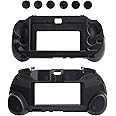 Sedicoca Portable Electronic Device Cover for Playstation PS Vita 1000, L2 R2 Trigger Button Grip Shell Controller Protective Case, Black